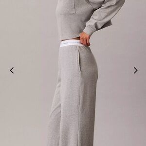 Calvin Klein Logo Cotton Jersey Sleep Pant